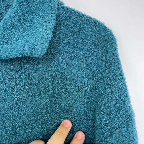 Coldwater Creek green button down sweater size Medium - Picture 7 of 11